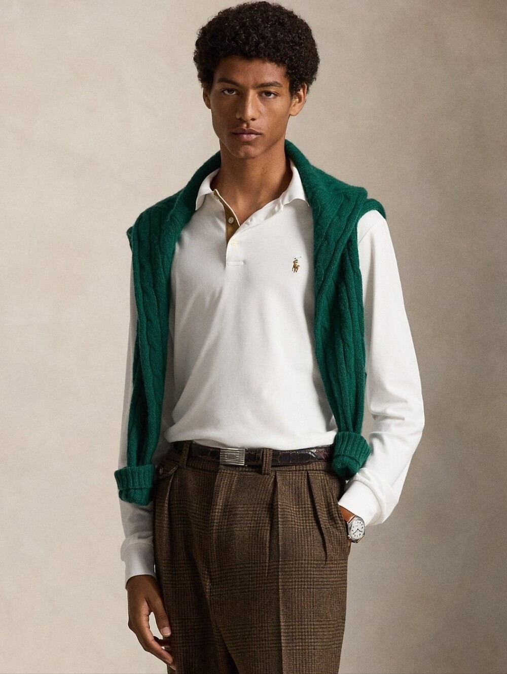 $115 Polo Ralph Lauren Mens Classic-Fit Soft Cotton Polo Shirt